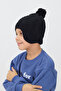 Minima Baby Pompom Knitted Beanie – Ear Covering, Soft and Warm Winter Hat - 5