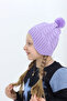 Minima Baby Pompom Knitted Beanie – Ear Covering, Soft and Warm Winter Hat - 4