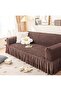 3-Seat Sofa, Sofa, Sofa Bed Cover, Sofa Cover (3 PERSON) 1 Piece Dark Brown