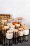 12-Piece Glass Jar Set Wooden Vacuum Lid Pulses Set Storage Container 1300-800-500 ml