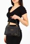 3 Compartment Women's Daily Shoulder and Shoulder Bag with Belt Accessories - 4