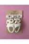 Lace Baby Booties & Headband - 3