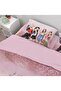 Gift Duvet Cover Black Pink Printed Single Duvet Cover and Pillowcase - 2