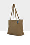 Mink Women's Thin Strap Zippered Nubuck Tote Bag M000008656 - 2