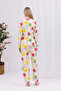 Women's Colorful Apples Printed Soft Textured Long Sleeve Knitted Pajama Set - 5