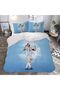 Vita Desing Messi 3D Printed Double Duvet Cover Set