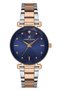 New Model Cut Glass Steel Bracelet Rose Gold/metallic Women's Wrist Watch + Zircon Stone Bracelet - 3