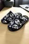 Unisex Panda Patterned Closed Front House Slippers - 3