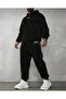 Paris Cityscape Printed Unisex Men/Women Hooded Oversize Bottom/Up Tracksuit Set