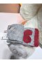 Girl's Plush Detailed Socks Soft Breathable Anti-Sweat - 3
