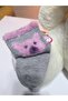 Girl's Plush Detailed Socks Soft Breathable Anti-Sweat - 5