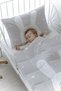 Organic Printed Baby (100X150) Quilt Set - Pure Baby Series - White Rabbit with Gray Background - 2