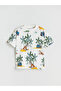 Crew Neck Printed Boy's T-Shirt - 3