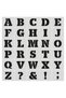 Stencil Letter Painting Template X020 Letter Height 5 cm - 2