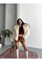 Women's Snap Fastener Faux Fur Winter Coat – Oversized Fit – Cold Resistant - 3