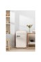 Mini frigider retro, CREATE, 107 litri, crem/albastru - 2