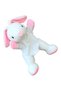 Plush Toy - Pink/white Rabbit - 4