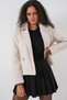 Women's Cashmere Jacket 0725 - Ecru - 3