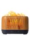 Aromatherapy Diffuser / Humidifier 120ml, OPTIM SOLUTION, Night Lamp with 3D Flame Effect