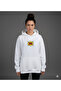 Lenithra Astronaut Pop Art Back Printed Unisex Oversize White Hoodie - 4