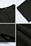 Black Tie-Detail Relaxed Fit Cashmere Cardigan/Jacket - 7