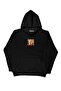 Lenithra Pop Art Coca Cola Back Printed Unisex Oversize Black Hoodie - 6