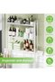 Simple Trending Over The Toilet Storage Rack with Toilet Paper Holder, Metal 3 Tier Bathroom Organiz - 4