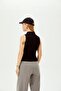 Zipper Detailed Slim Fit Sleeveless Knitted Blouse - 2