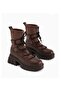 Women's Stretch Lace-Up Thick-Soled Fashion Boots