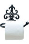 Handmade Brass Toilet Paper Holder Oxide