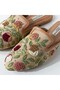 Sage Raffia Women Flat Handcrafted by Artisticas - 2