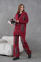 Women's Beaded and Embroidered Wide-Fit Knitwear Cardigan and Pants Top and Bottom Set - 2