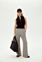 Zipper Detailed Slim Fit Sleeveless Knitted Blouse - 3