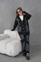 Women's Beaded and Embroidered Wide-Fit Knitwear Cardigan and Pants Top and Bottom Set - 7