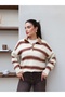 Polo Collar Striped Knitwear Sweater - 4