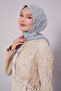 وشاح ناعم بنمط أحجية باللون الأخضر النعناعي - 3