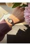 Retro Minimal Metal Cord Vintage Women's Wristwatch Inside Pink - 4