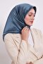 وشاح حريري بنمط البقلاوة باللون الأخضر النعناعي