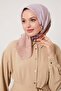 وشاح قطني بنمط شريط أرجواني - 4