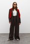Kuşaklı Oversize Ceket - 5