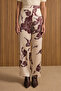 Patterned Silk Trousers - 3