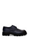 Navy Blue Eva Sole 100% Leather Classic Shoes 50315585-Vr033 - 2