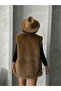 Furry Vest - Brown |   F1567 - 5