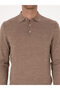 Mink Slim Fit Wool Blended Polo Neck Basic Knitwear Sweater 50315267-Vr052 - 6