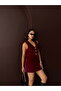 Plush Vest - Burgundy |   Vmf1968 - 3