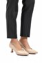 357188 Z Beige Women's Thin Heeled Shoes - 3