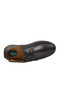 Black Lace-Up Gel Sole Anatomical Genuine Leather Men's Casual Shoes 478 m - 4
