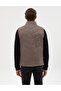 Stone Faux Leather Vest 50318040-570 - 5