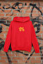 90% Design Printed Cotton Long Sleeve Ribbed 3-Ply Hooded Sweatshirt