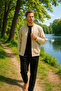 5-Piece Pajama Set in a Special Box for Grooms – Long-Sleeved Pajama Set with Jacket and Shorts Set - 6